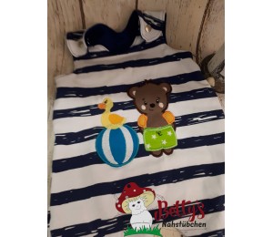 Stickdatei - zARTbesaitet - Schwimmbär